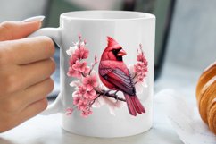 Cute Pink Christmas Animals Clipart Sublimation Product Image 5