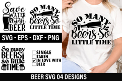 Beer SVG Design - So Many Beers So Little Time Product Image 1