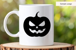 Laughing Jack O Lantern Pumpkin SVG Product Image 5