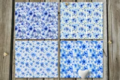Watercolor Flowers | Sublimation skinny tumbler designs, JPG Product Image 5