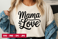 Mama Love Script Typography SVG PNG Product Image 1