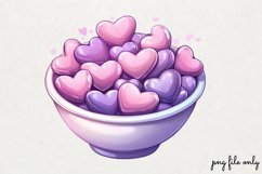 Classic Valentines Day Clipart PNG Product Image 1