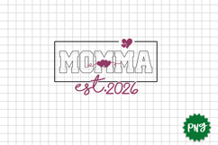 Mother's Day Sublimation PNG Design, Mom png design Product Image 1