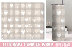 Cute Baby Pastel Tumbler Wrap Product Image 1
