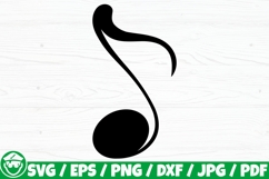 Musical Notes / Sounds Notes x60 Silhouette / SVG BUNDLE Product Image 6