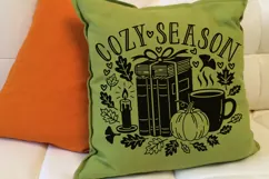 Cozy Season SVG, Pumpkin spice season SVG, Fall Vibes Svg. Product Image 5