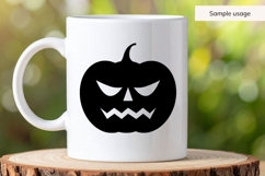Angry Jack O Lantern Pumpkin SVG Product Image 5