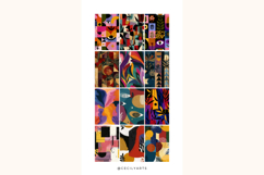 Abstract Maximalist Seamless Patterns Bundle Product Image 5