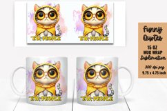 Funny Quotes Mug Wrap Sublimation Product Image 1