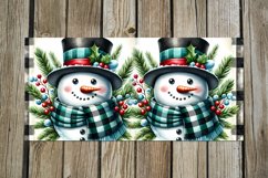 Christmas Snowman | 4 retro Xmas Sublimation Mug designs Product Image 5