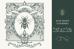 Calligraphic set of vintage flourishes Product Image 7