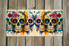 Sugar Skulls | Halloween Sublimation Mug design PL Product Image 5