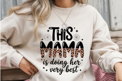 This Mama Is Doing Her Very Best PNG | Leopard Print Mama Product Image 2