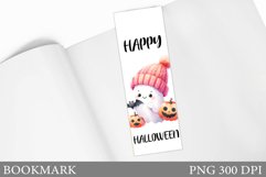 Cute Ghost Bookmark. Cute Halloween Bookmark Design Product Image 1