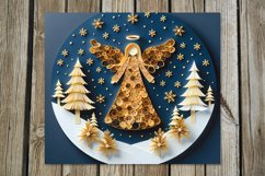 Christmas quiling | 8 Skinny Tumbler Sublimation designs Product Image 5
