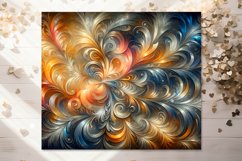 Abstract metallic design | Straight Skinny Tumbler bundle Product Image 5
