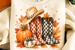 Autumn Sublimation, Fall Sublimation, Funny Autumn PNG Product Image 1