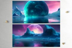 Northern Lights | Christmas Sublimation Mug design bundle Product Image 5
