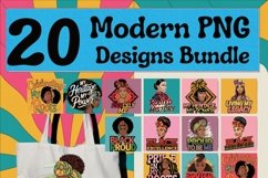 20x Black Woman PNG Bundle, African American PNG, Melanin Product Image 2