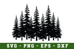 Trees Svg | Camping Svg | Svg Cut Files Product Image 1