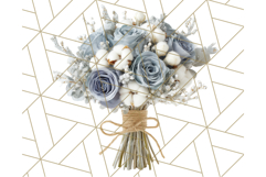 Whimsy Winter Florals Clipart PNG, Christmas Png Clipart Product Image 5