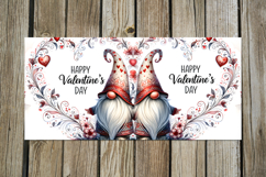 Valentine gnomes | 4 watercolor Sublimation Mug designs PL Product Image 5