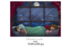 St Nicholas &amp; angels clipart. Christmas clipart and posters Product Image 5