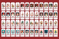Cartoon Christmas Gift Tags Bundle, Printable Christmas Product Image 5