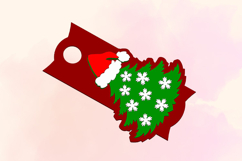 Christmas Tree 40 OZ Tumbler Stl File for 3D Printinting Product Image 5