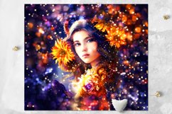 Fabulous Girl | 4 mystic skinny tumbler Sublimation designs Product Image 5