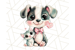 Playful Puppy Clipart Bundle Cute Dog PNG Product Image 5