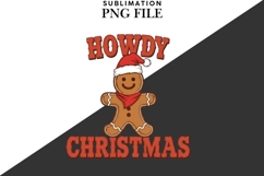 Howdy Christmas png design for T-shirts Product Image 2