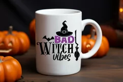 Happy Halloween svg, Witch svg, Spooky season svg Product Image 3