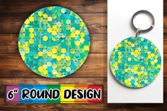 Shimmering Glitter Round Design for PNG Product Image 1