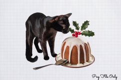 Christmas Cats Clipart Bundle PNG Product Image 6