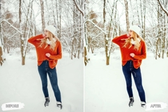 10 Snowy Delight Mobile Lightroom Presets Product Image 5