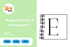 Magical Forest Monogram Symbol Product Image 1