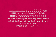 Bubble Gum Playful Rounded Display Font Product Image 5
