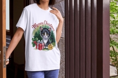 Black Cat Christmas PNG Bundle 19 Product Image 5