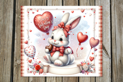 Valentine Rabbit | 4 love Skinny tumbler designs Product Image 5