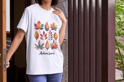 Fall Feels Autumn Leaves &amp; Cozy Quotes PNG Pack Product Image 5