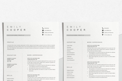 Resume Template | CV Template - Emily Cooper Product Image 6