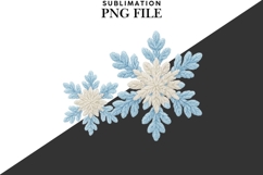 Christmas snowflake png design for T-shirts Product Image 2