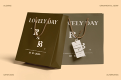 Algirae - Modern Ornamental Serif Product Image 5