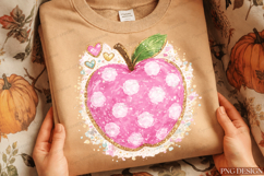 pink apple png,teacher apple png,preppy apple,cute teacher Product Image 6