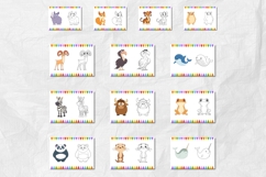 Animal Coloring Pages | Fun &amp; Educational Printable Product Image 5