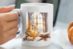 Christmas Window Sublimation Clipart, Christmas Window Product Image 5