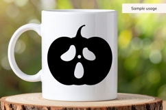 Screaming Jack O Lantern Pumpkin SVG Product Image 5