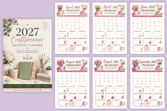 2027 Craft preneur Success Planner Product Image 5