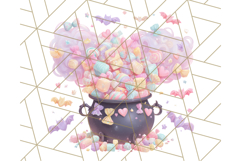 Haunted Sweet Shoppe PNG Clipart, Pastel Halloween Bakery Product Image 5